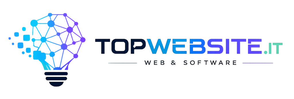 Logo Topwebsite realizzazione siti internet Software Sassari Olbia Sardegna