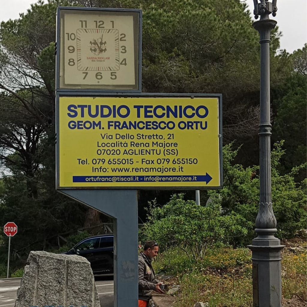 cartellonistica pubblicitaria per business Sassari