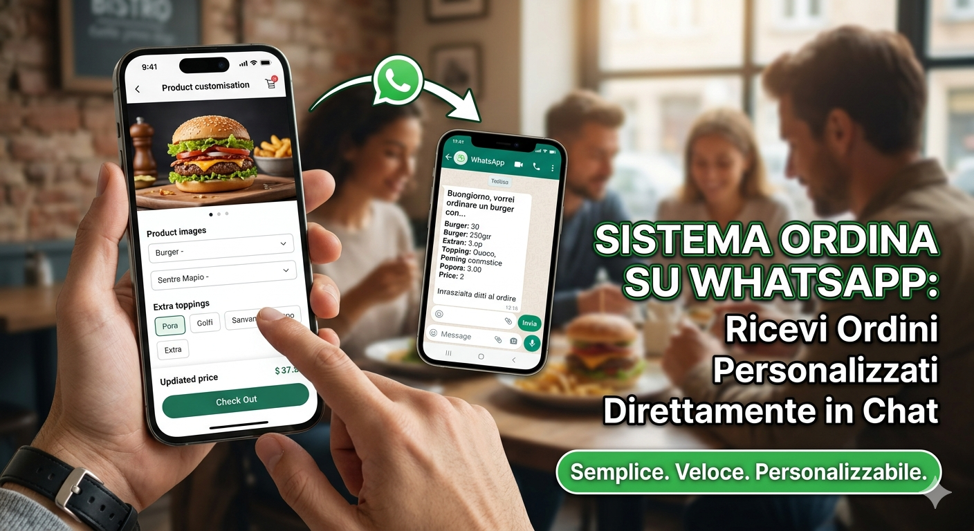 sistema ordini whatsapp
